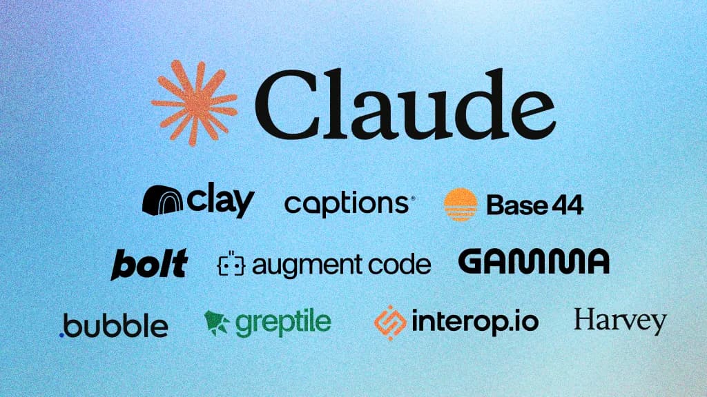 Anthropic touts its top startup customers with new 'Powered by Claude' directory