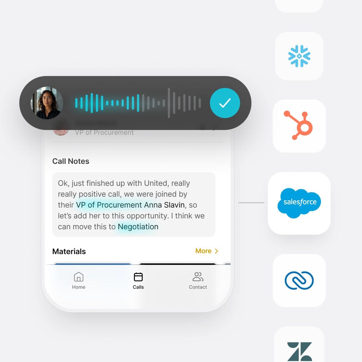 Easily keep your CRM updated