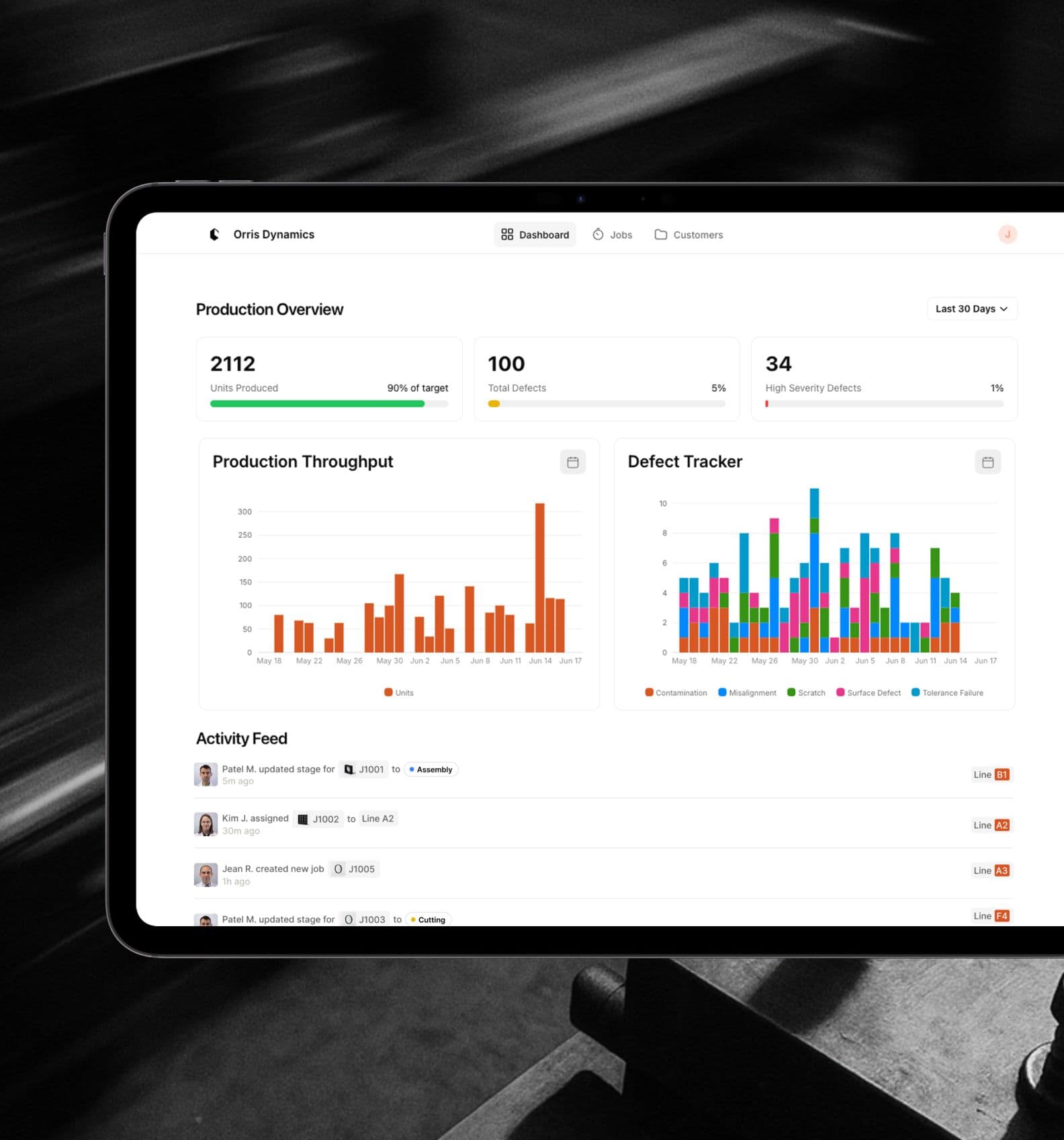 Build custom manufacturing software with AI