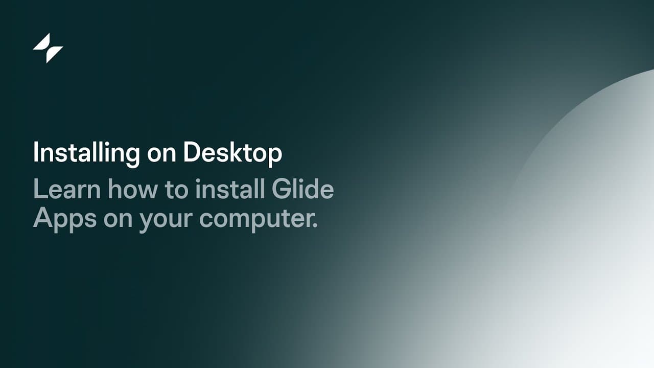 Installing on Desktop