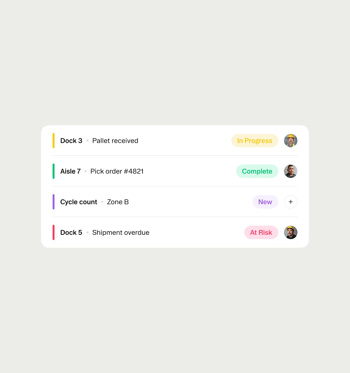Digital warehouse management system