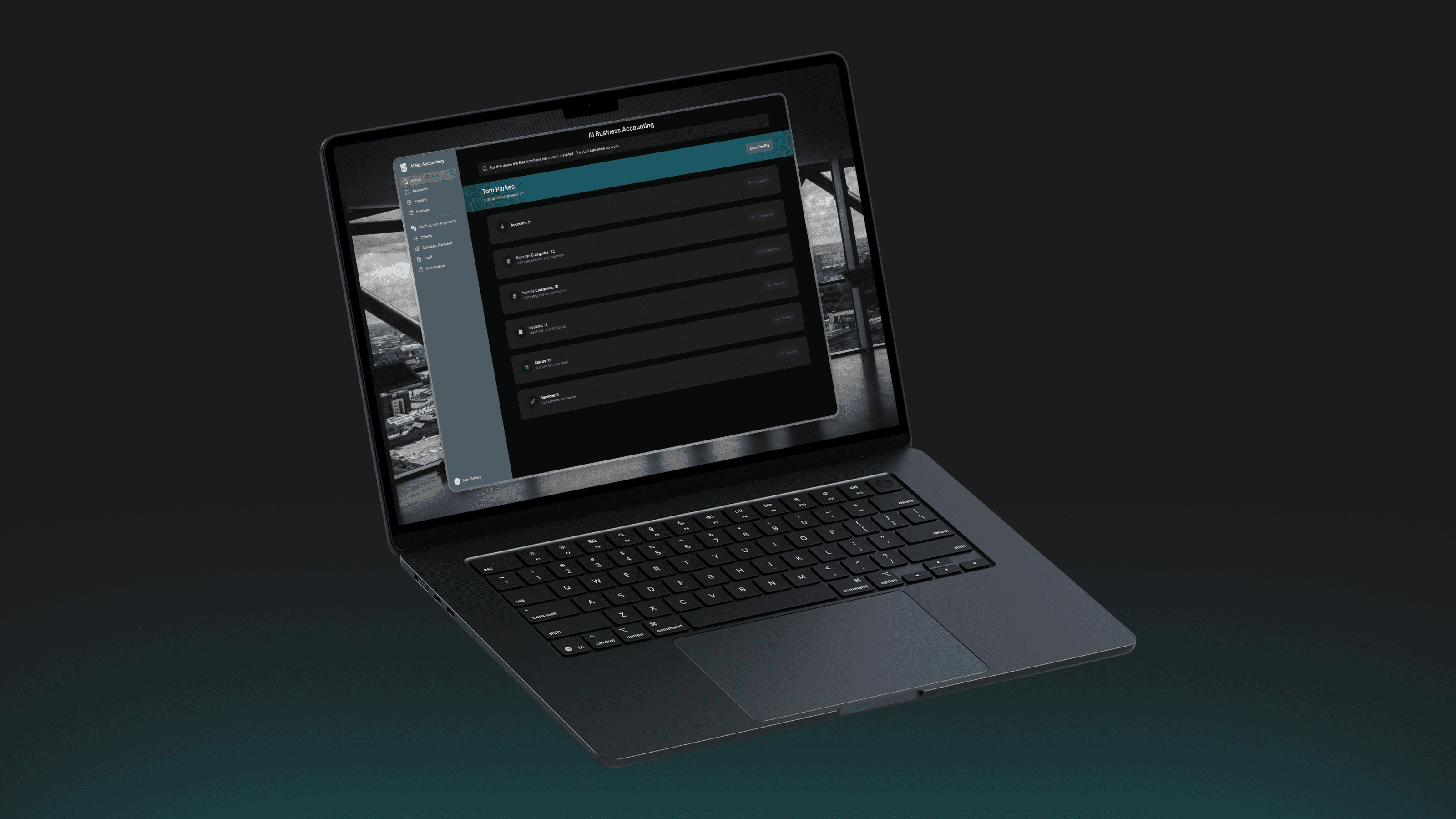 AI Biz Accounting App